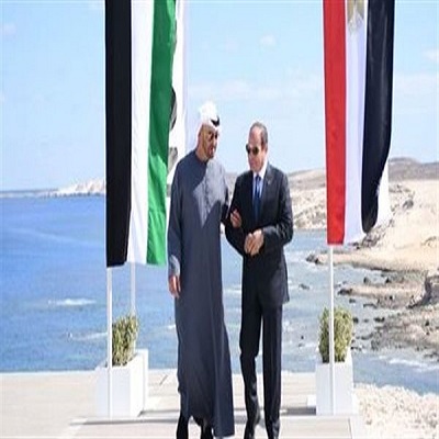 الرئيس السيسي والشيخ محمد بن زايد آل نهيان