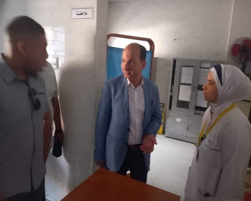 الدكتور حمودة الجزار   وكيل وزارة الصحة بالقليوبية 