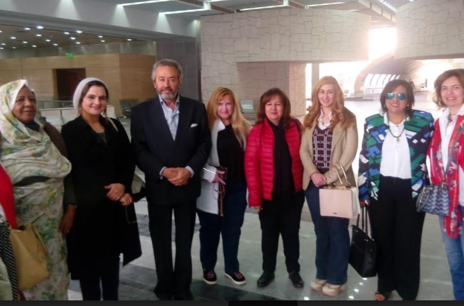 المتحف القومي للحضارة يستقبل ٢٥ من المبدعات العربيات