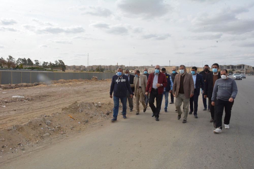 إستلام مواقع تنفيذ مشروع الخط الرابع لمترو الانفاق محطات ( الرماية – الاهرام)