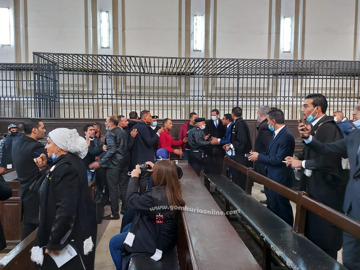 محام المتهم بحرق ساميه  يرد المحكمه فتؤجل للغد لإجراءات الرد 