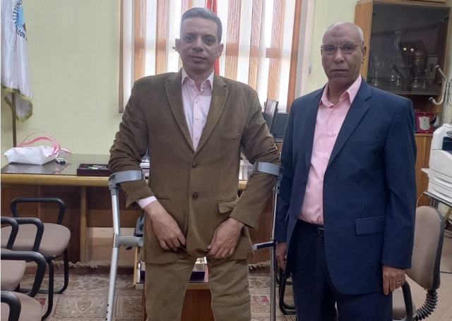الاعاقة لم تمنعنى من تحقيق حلمى وطموحى والرئيس السيسى انصف 13 مليون.. بالصور