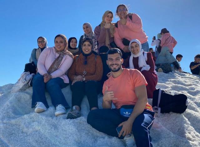 جامعة بدر فى القاهرة تنظم رحلة ترفيهية لـ35 طالب إلى بورسعيد.. صور