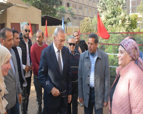 الهجان يتابع جاهزية لجان الانتخابات الرئاسية بقليوب والقناطر الخيرية