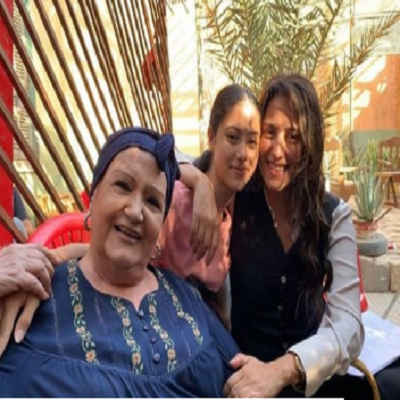 حنان مطاوع وميمي جمال 