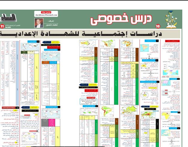 الخلطة السحرية دراسات اجتماعية للاعدادية