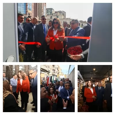 وزيرة التنمية المحلية خلال زيارتها محافظة الدقهلية اليوم