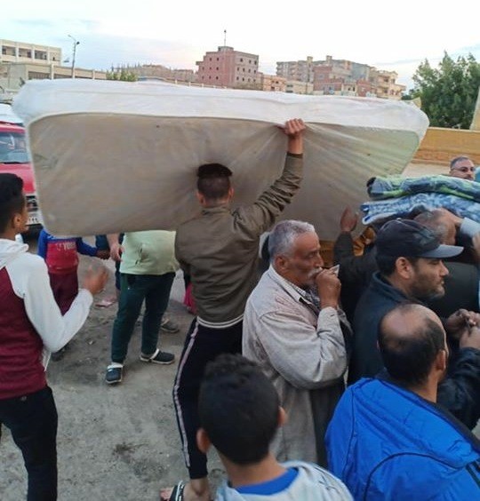  محافظ الاسماعيلية يوجه بسرعة انقاذ سكان البدرومات  