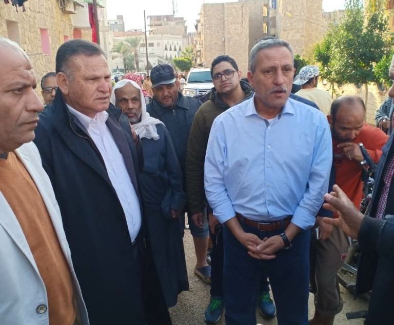  محافظ الاسماعيلية يوجه بسرعة انقاذ سكان البدرومات  
