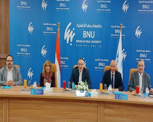 السعيد يبحث سبل التعاون بين جامعة بنها الأهلية والجامعات المجرية 