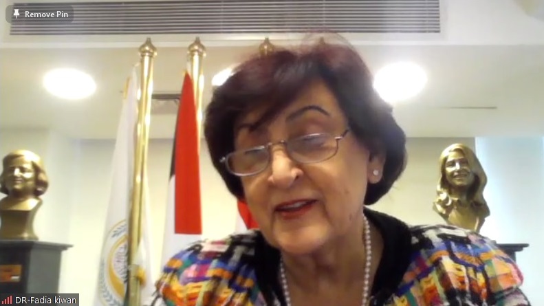 د.فاديا كيوان - المديرة العامة لمنظمة المرأة العربية