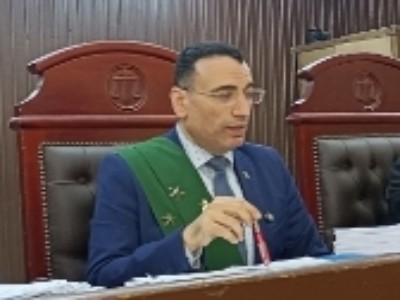 المستشار ايمن فؤاد فهمي  محكمة جنايات شبرا الخيمة