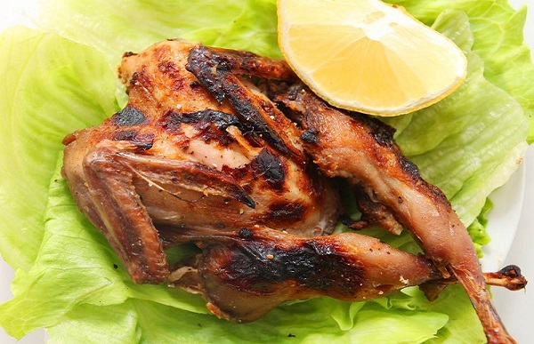 حمام مشوى فى الفرن