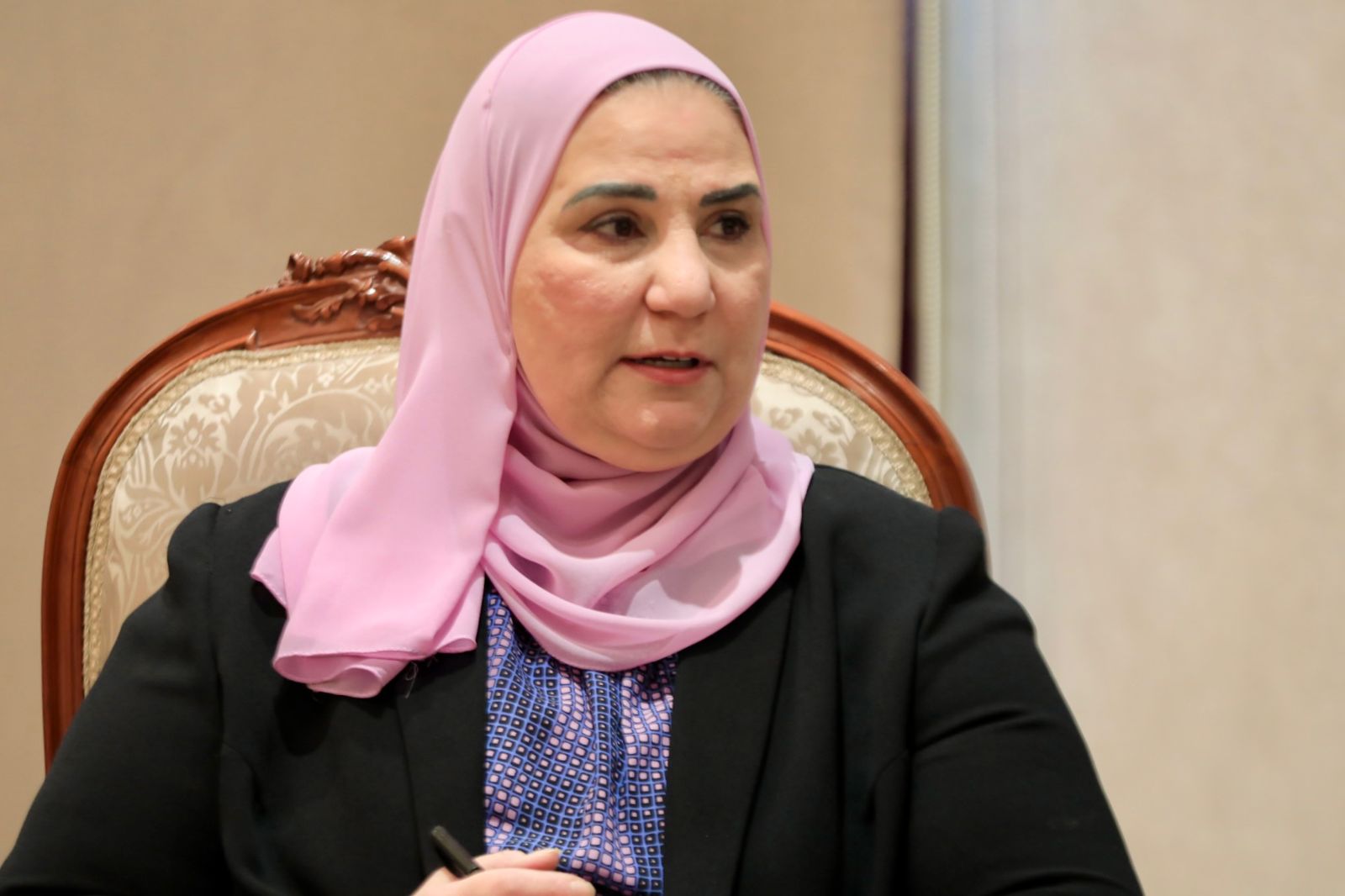 نيفين القباج - وزيرة التضامن الاجتماعي