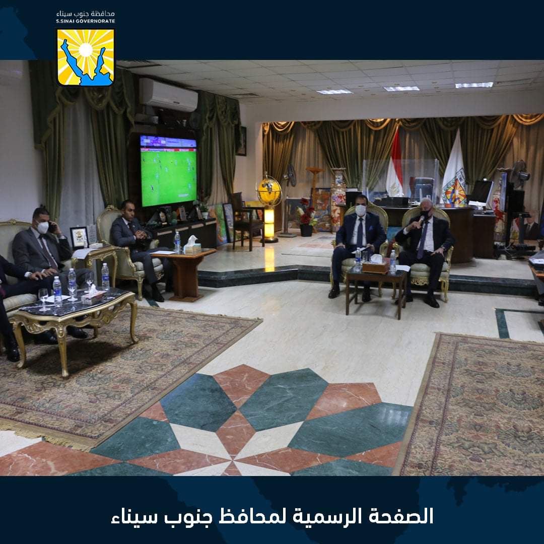 فودة يعقد إجتماعاً أمنياً موسعاً لبحث استعدادات عودة السياحة الروسية الي شرم الشيخ واستعدادات عيد الفطر المبارك