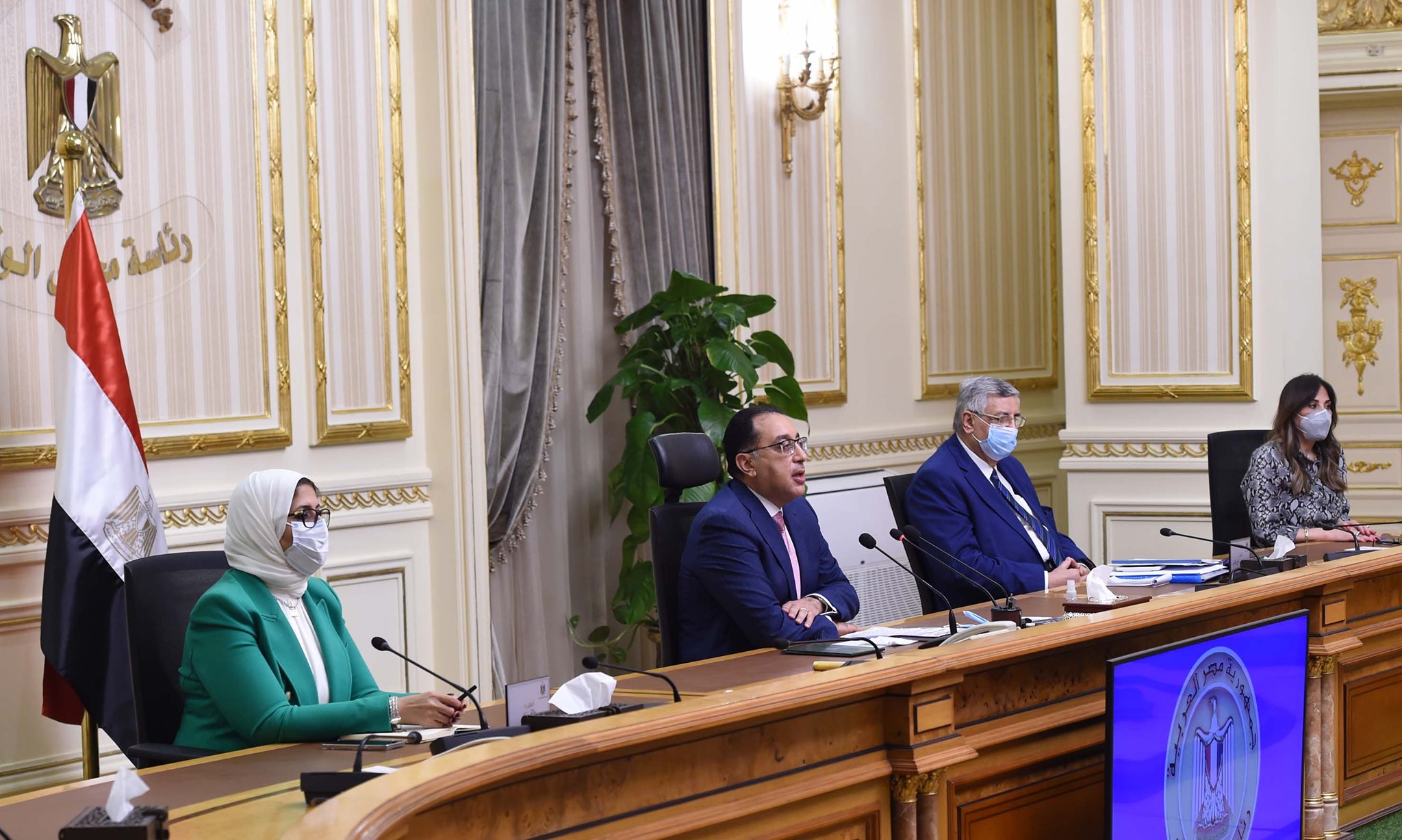 اجتماع لجنة إدارة أزمة كورونا