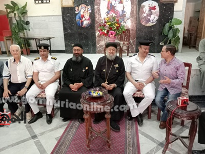 القيادات التنفيذية والشعبية تقدم التهنئة للأخوة المسيحيين بالمنوفية 