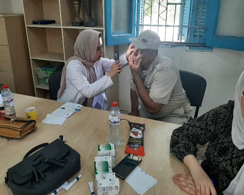 جامعة بنها تنظم قافلة طبية بقرية ميت كنانة بطوخ