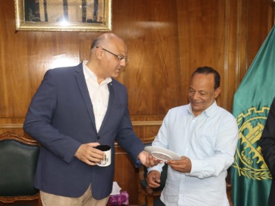 المهندس أيمن عطية محافظ القليوبية 