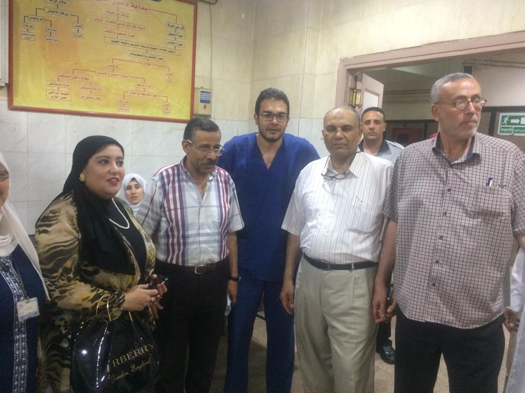 صحة المنوفية تشن حملات مرورية علي المستشفيات في اول أيام عيد الفطر