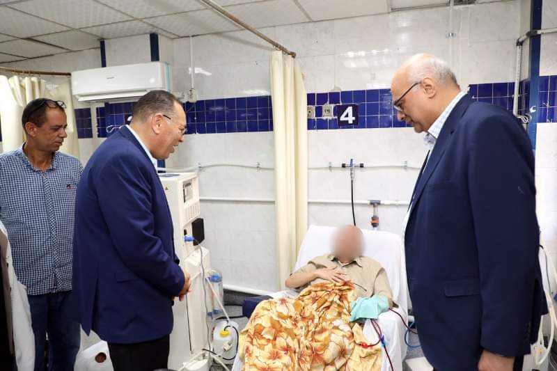 محافظ الشرقية يُفاجئ مستشفي المبرة بالزقازيق 