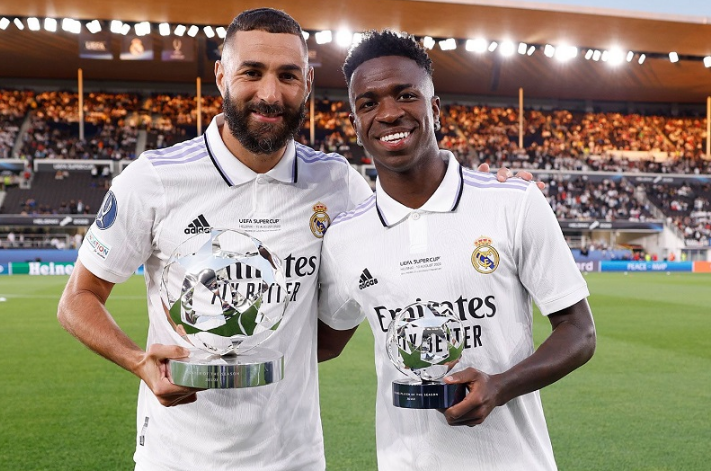 فينسيوس جونيور وبنزيما 