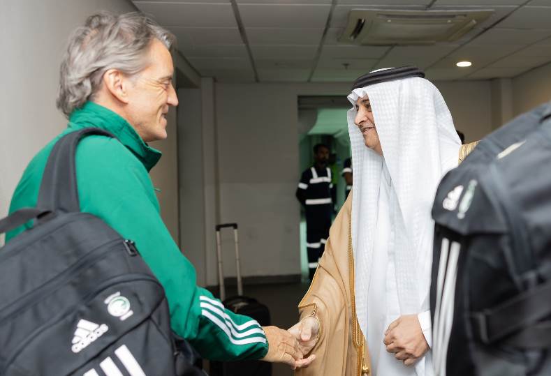 بعثة المنتخب السعودي تصل باكستان