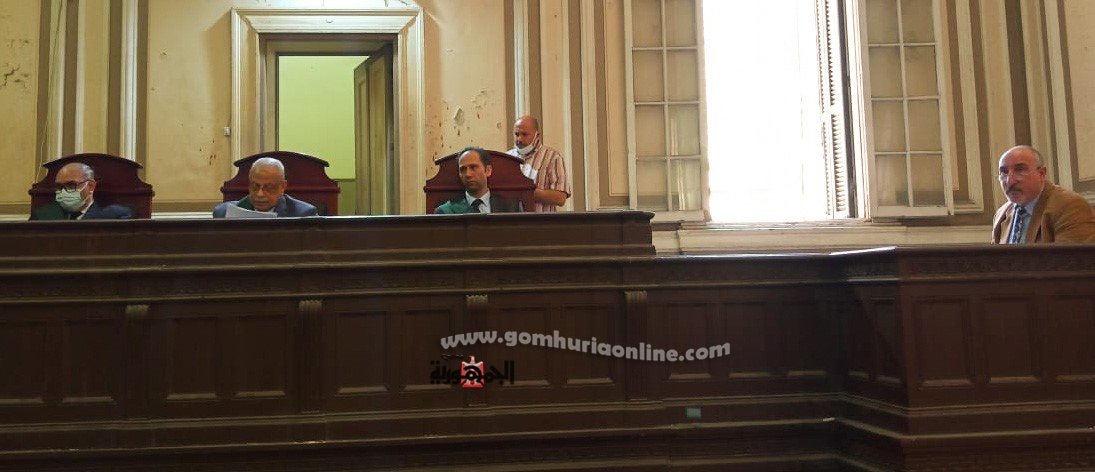 الهيئة القضائية للدائرة الأولى بمحكمة جنايات الإسكندرية