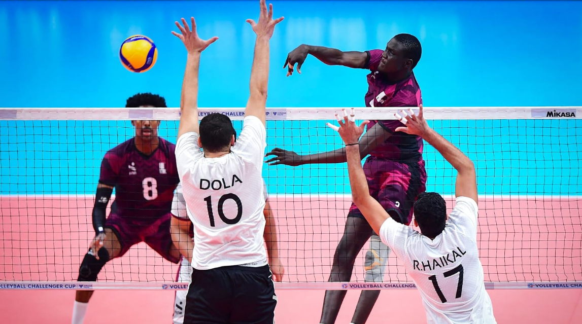 منتخب مصر لكرة الطائرة الرجال وقطر