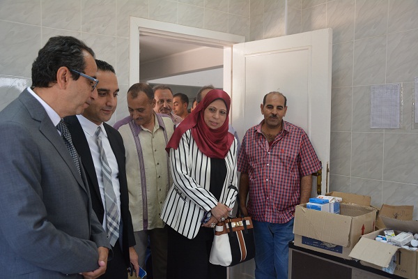 جامعة الفيوم تنظم قافلة طبية لقرية دسيا