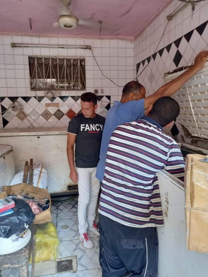  حمله صحيه على أسواق ببا 