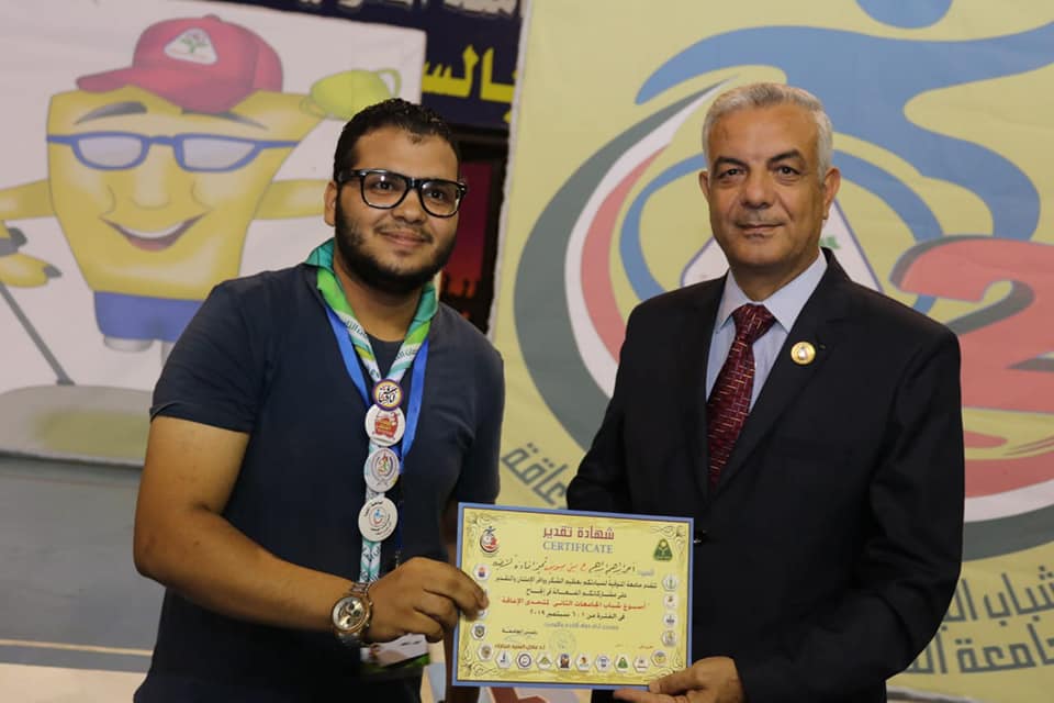 بالأسماء نتيجة منافسات الجواله فى اسبوع شباب الجامعات الثانى لمتحدى الاعاقة.. صـــــور