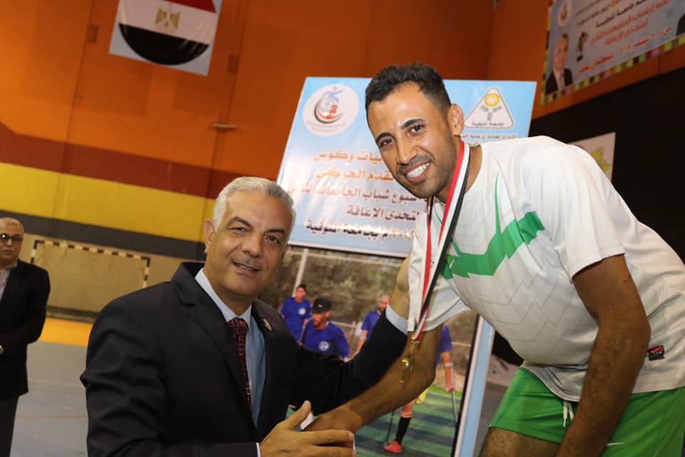 النتائج النهائية لاسبوع شباب الجامعات الثانى لمتحدى الاعاقة.. صـــــور