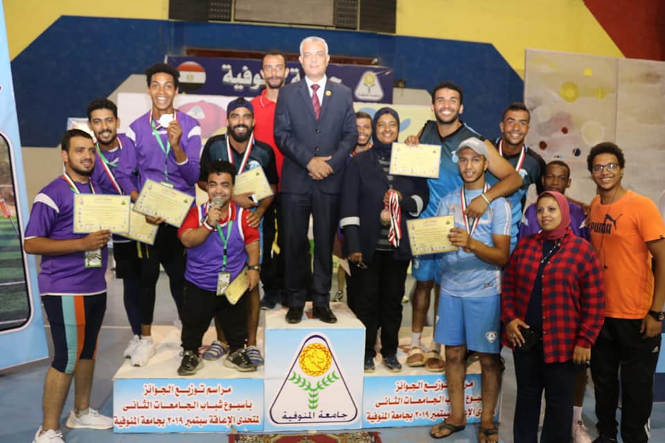 النتائج النهائية لاسبوع شباب الجامعات الثانى لمتحدى الاعاقة.. صـــــور