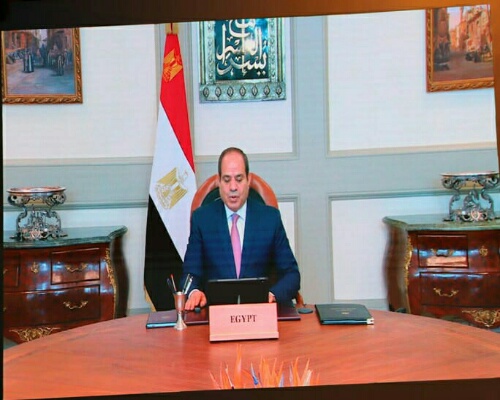 الرئيس السيسي: أمتنا العربية تضرب بجذور حضارتها في أعماق التاريخ