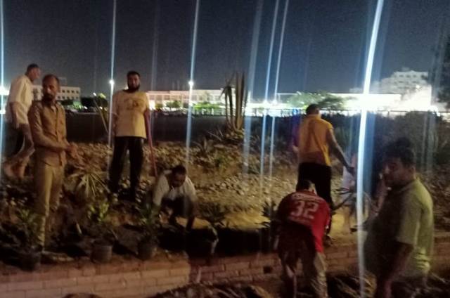 رئيس جهاز النوبارية الجديدة يتابع أهم الخدمات فى جولة ليلية.. صور