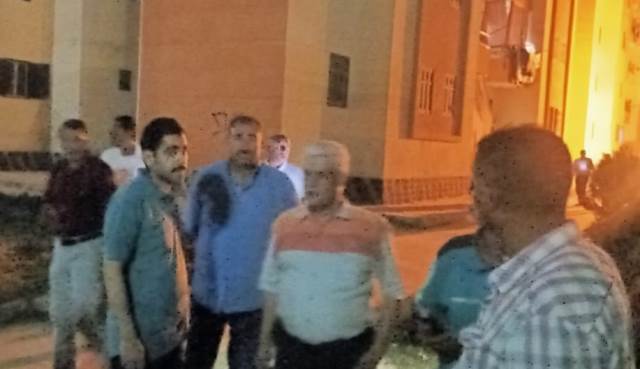 رئيس جهاز النوبارية الجديدة يتابع أهم الخدمات فى جولة ليلية.. صور