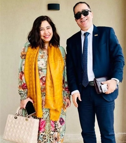 شيرين عبد الوهاب وياسر قنطوش 