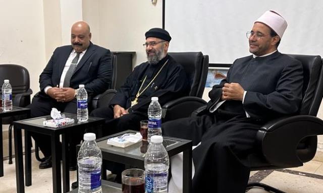 حزب الشعب الجمهورى بالشروق يقدم التهنئة للكنيسة بعيد الميلاد صور