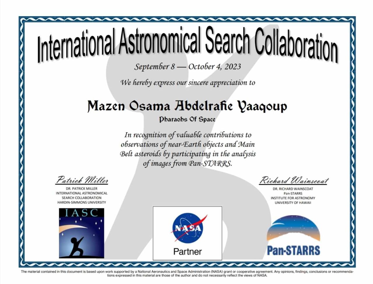 First slide