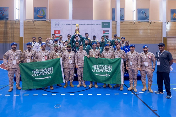 السعودية تفوز بالبطولة العربية العسكرية التاسعة للتايكوندو