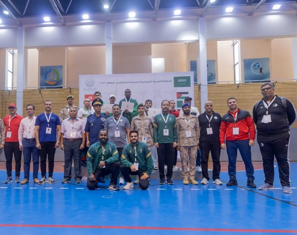 السعودية تفوز بالبطولة العربية العسكرية التاسعة للتايكوندو