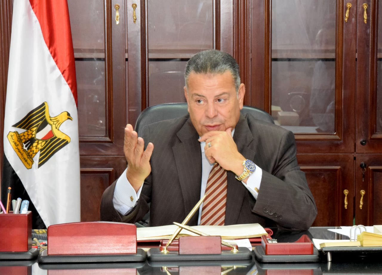 المستشار هاني عبدالجابر محافظ بنى سويف