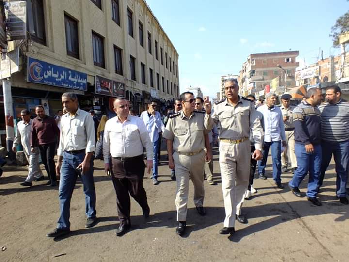 حملة إزالة الإشغالات بالمحافظة