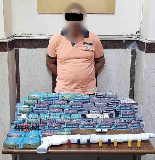 المتهم والمضبوطات