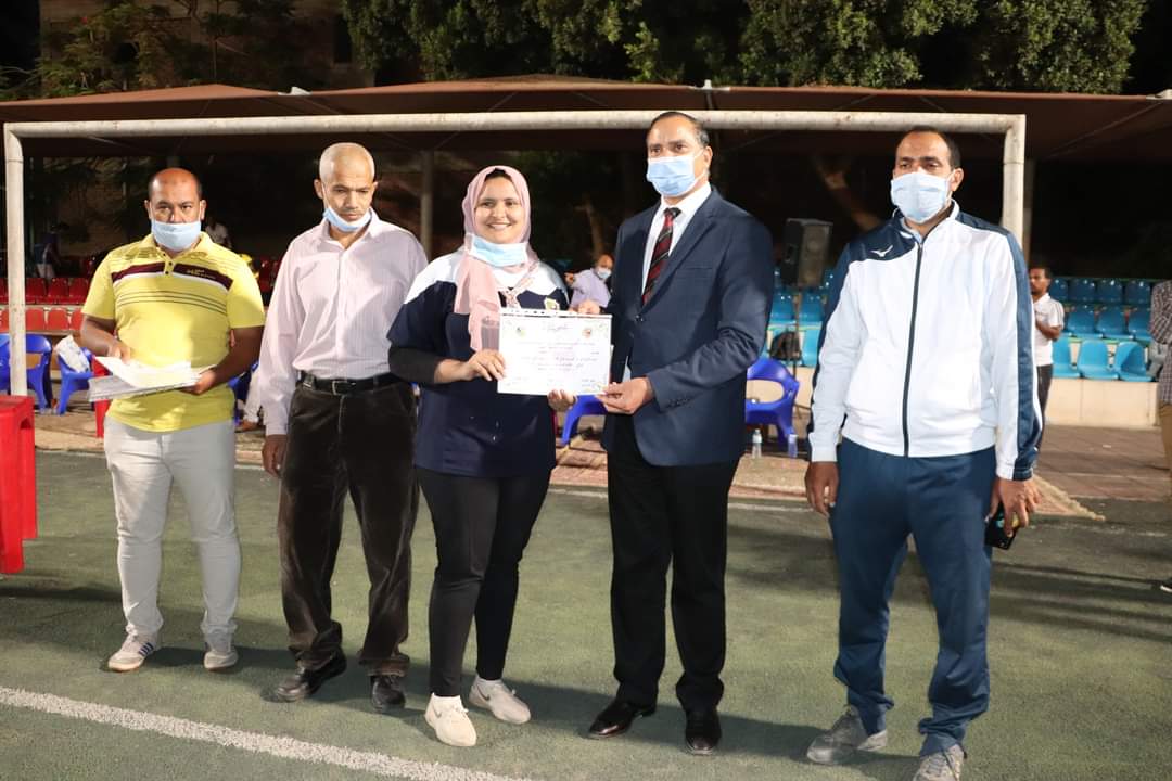 حفل توزيع جوائز مسابقة الرسم على الأسفلت بجامعة سوهاج