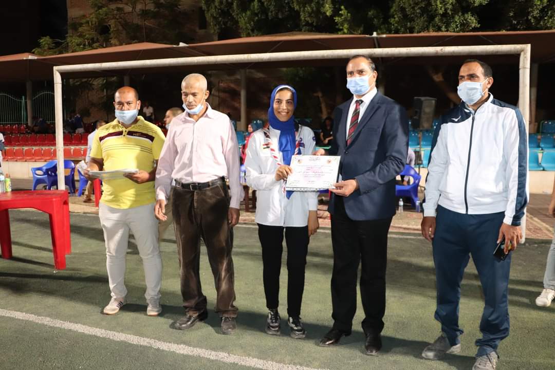 حفل توزيع جوائز مسابقة الرسم على الأسفلت بجامعة سوهاج