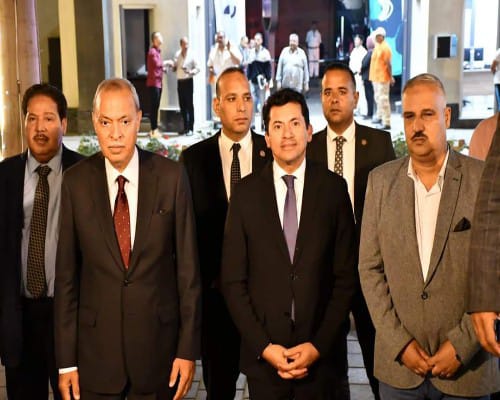 صبحي والهجان يشهدان اللقاء الحواري لشباب القليوبية