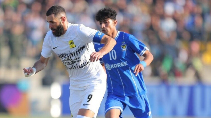 القوة الجوية العراقي يفوزالاتحاد السعودي بهدفين