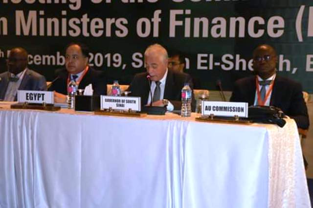 فودة ومعيط يفتتحا الاجتماع الوزارى لوزراء مالية الاتحاد الافريقى.. بالصور